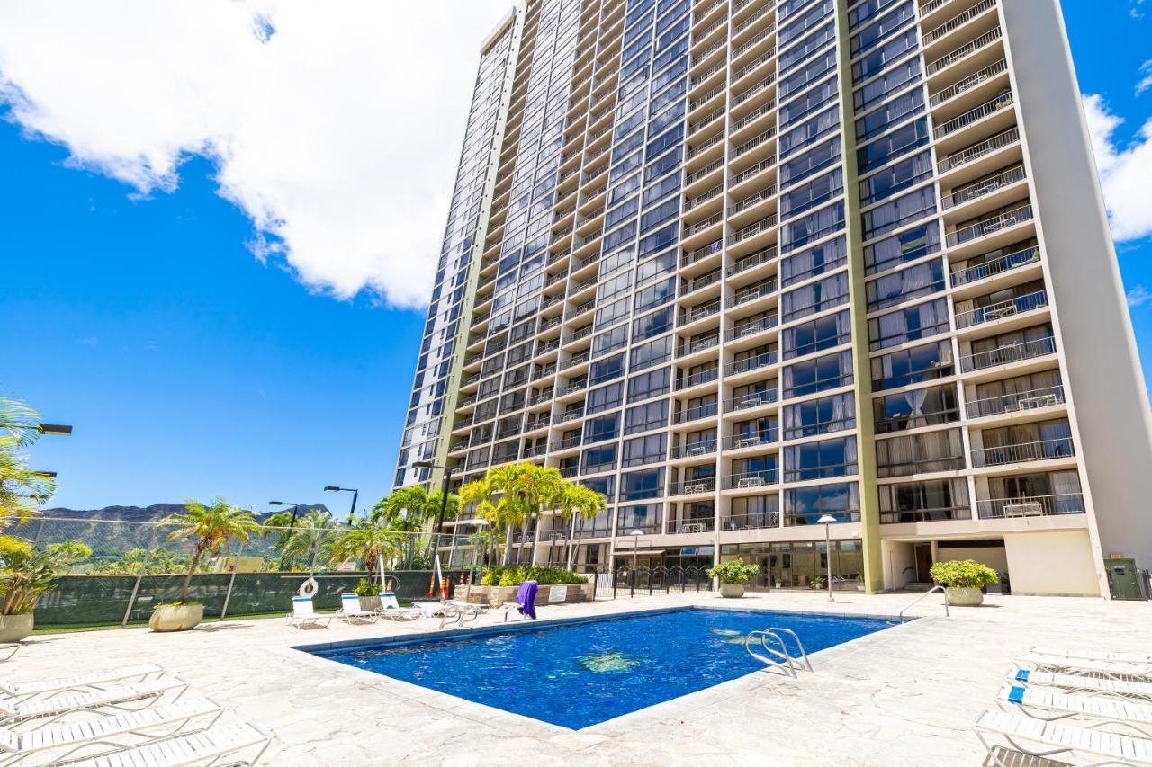 شقة Beautiful Mountain View In Waikiki Sunset With Parking هونولولو المظهر الخارجي الصورة