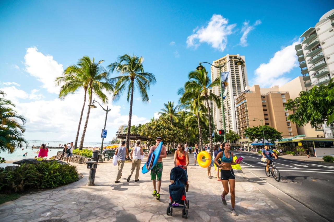 شقة Beautiful Mountain View In Waikiki Sunset With Parking هونولولو المظهر الخارجي الصورة
