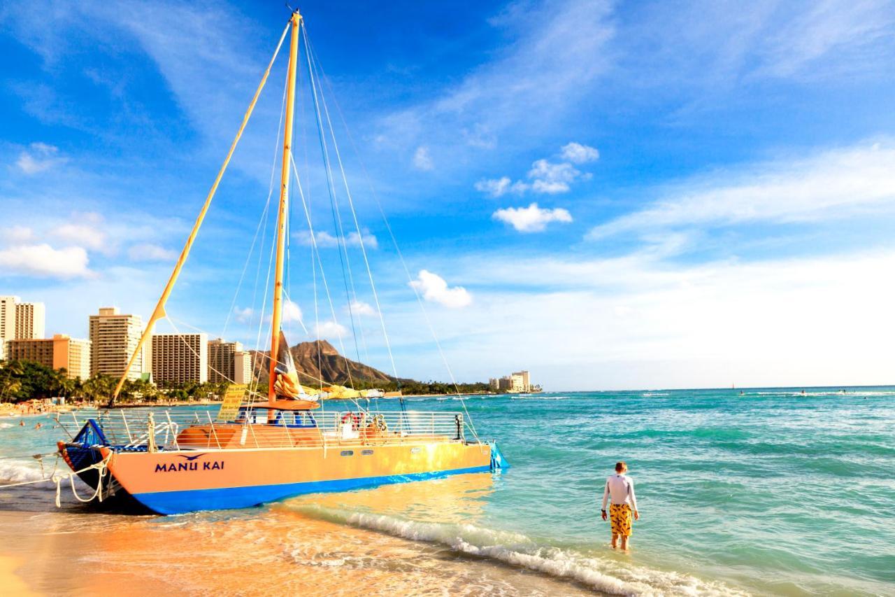 شقة Beautiful Mountain View In Waikiki Sunset With Parking هونولولو المظهر الخارجي الصورة